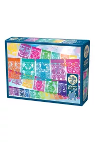 Puzzle 500 el. Meksyka�ska sztuka ludowa Cobble Hill