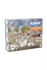 Puzzle 48 el. XL weso�e miasteczko Neverending store Anna Za��cka
