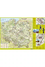 Mapa Polski Junior mapa �cienna