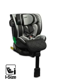 Fotelik Turox I-Size szary (40-150cm)