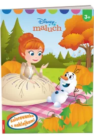 Disney Maluch. Kolorowanka z naklejkami
