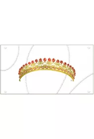 DaVinci Karnet G06 34A 226 + koperta Tiara 12x23 cm