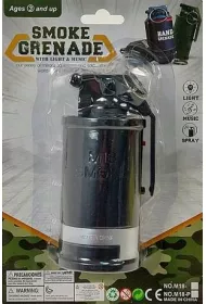 Granat z d�wi�kiem, �wiat�o, dym Adar