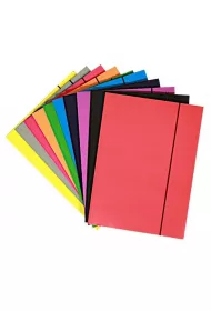 Polsirhurt Teczka A4 z gumk lakier mix 300gsm (10szt)
