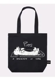 Nadwyraz.com Torba Pies z brzuchem na g�rze