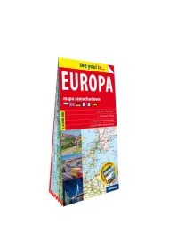 Europa mapa samochodowa 1:4 000 000 papier 2024