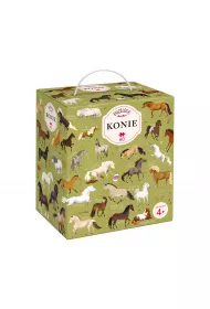 Puzzle 60 el. Puzzlove CzuCzu. Konie Bright Junior Media