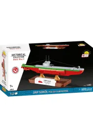 Historical collection wwii COBI klocki Polish Submarine ORP Sok� COBI-4863