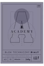 Interdruk Blok techniczny A3  Academy 240g 10 kartek