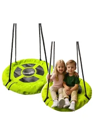 Hu�tawka ogrodowa bocianie gniazdo zielona 60cm LeanToys