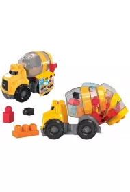 Mega Bloks Betoniarka Cat z klockami