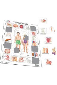 Puzzle UKLADANKA EDUK NASZE CIALO Tactic