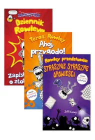 Pakiet: Dziennik Rowleya. Zapiski ch�opca o z�otym sercu, Teraz Rowley. Ahoj, przygodo!, Rowley przedstawia. Strasznie straszne opowie�ci