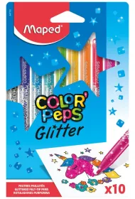 Maped Flamastry brokatowe 10 szt.