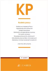 KP. Kodeks pracy oraz ustawy towarzyszce w.17