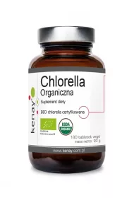Kenay Chlorella Organiczna Suplement diety 180 kaps.