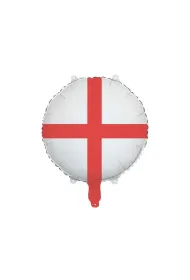 PartyDeco Balon foliowy Flaga Anglii 35cm