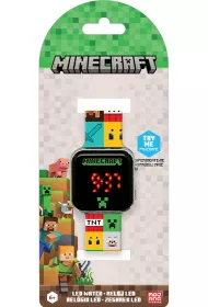 Zegarek LED z kalendarzem Minecraft MIN4272