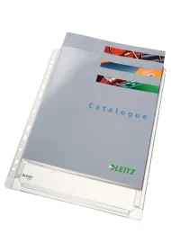 Esselte Koszulka Leitz A4 5szt poszerzana na katalog prze�roczysta 170um (47563003) * *