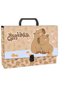 Teczka z r�czk� gruba Kapibara 10 DERFORM
