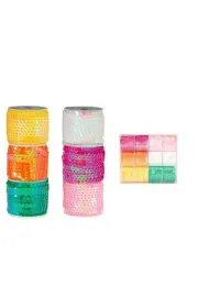 Aliga Ta�ma cekinowa pastel 6 kolor�w, 10m