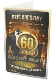 Yeku Karnet z wymiennymi rocznikami 60 m�ska