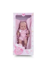 Lalka hiszpa�ska bobasek Mantita z kocykiem 42cm Berbesa
