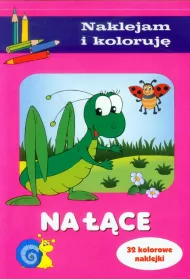 Na ��ce. Naklejam i koloruj�