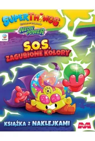 SuperThings Neon Power. Ksi��ka z naklejkami