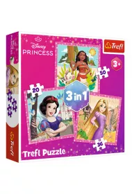 Puzzle 3w1 Pikne kwiaty TREFL