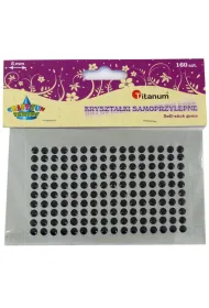 Titanum Kryszta�ki samoprzylepne 5 mm 160 szt.