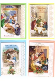 Top Graphic Karnet B6 Bo�e Narodzenie BNM religia (10 szt) MIX