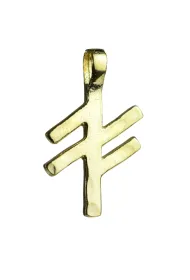 Sotis Sigil Klucz Tw�rczego �ycia Ag925 + Au 24kar, 1,9g