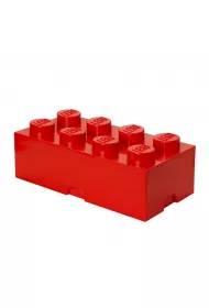 Pojemnik klocek LEGO Brick 8 Czerwony