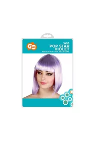 Godan Peruka Pop star fioletowa