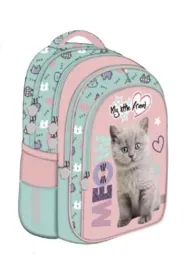 St. Majewski Plecak 4-komorowy Fluffy Kitty