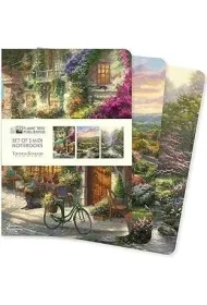 Flame Tree Zestaw 3 notatnik�w MIDI Thomas Kinkade