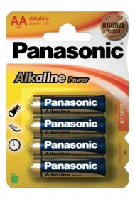 Panasonic Bateria alkaliczna aa lr6e blister 4 szt.