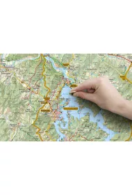 Mapa zdrapka Bieszczady 1:75 000