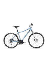 Romet Rower crossowy ORKAN 4 D 2024 niebiesko-granatowo-srebrny 20 L