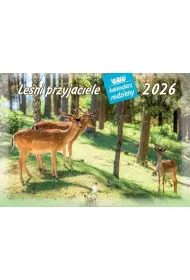 Lucrum Kalendarz 2026 rodzinny Le�ni przyjaciele