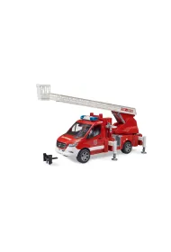 MB Sprinter Stra� po�arna z drabin� obrotow�, pomp� i modu�em �wiat�o   d�wi�k BRUDER BR-02673