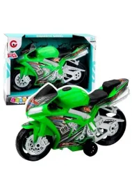 Motor wycigowy zielony