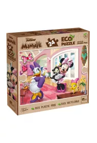 Puzzle dwustronne eko 24 el. Minnie Lisciani