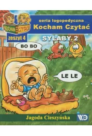 Kocham czyta� Zeszyt 4 Sylaby 2  (B, L)