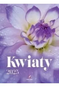 Kalendarz 2025 wieloplanszowy B4 Kwiaty