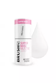 BrushUp! Super Base Must Be UV/LED baza hybrydowa do paznokci My Best Friend Milk Bath 5 g