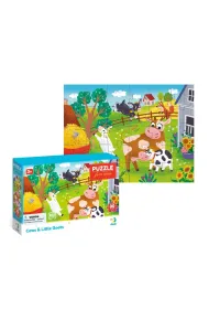 Puzzle Krowy i kozy 30el Dodo