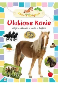 Album z naklejkami- Ulubione konie