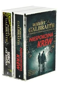 Pakiet Cormoran Strike. Tomy 5-6: Niespokojna krew, Serce jak smo�a